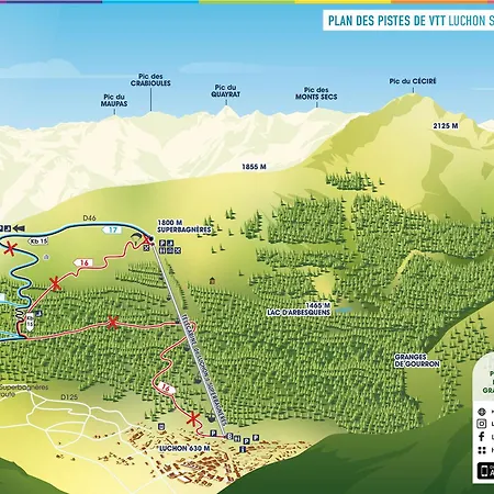 Au 47 Allées D'etigny - Central&standing - Avec Parking - Linge De Lit Et De Toilette Inclus * Bagnères-de-Luchon