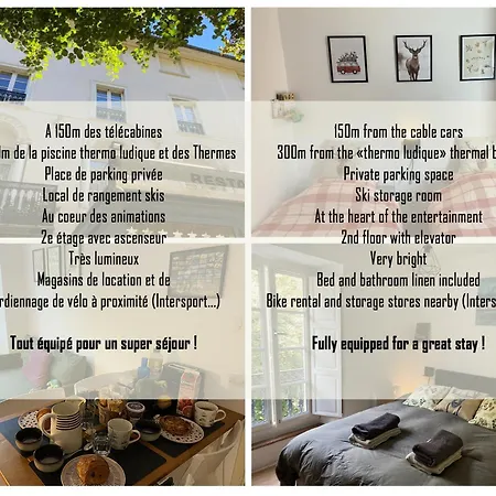 Au 47 Allees D'etigny - & Standing - Avec Parking - Linge De Lit Et De Toilette Inclus Apartment Bagneres-de-Luchon