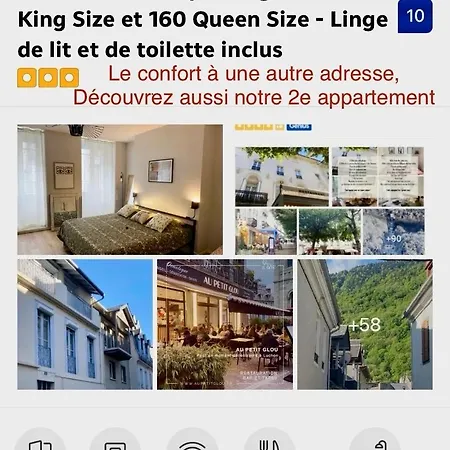 Lägenhet Au 47 Allees D'etigny - & Standing - Avec Parking - Linge De Lit Et De Toilette Inclus *